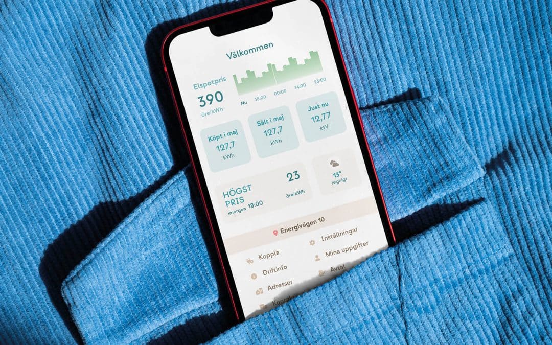 Nya funktioner i Borås Elhandels App